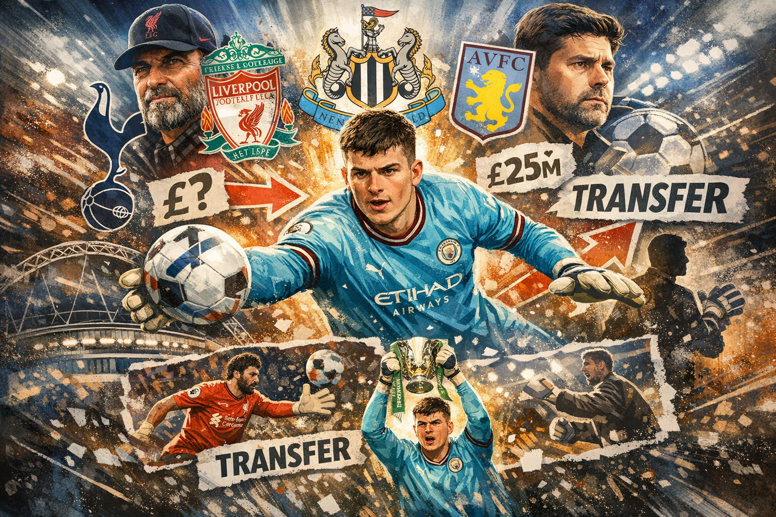 Five Premier League Clubs Pursue Manchester City Goalkeeper James Trafford