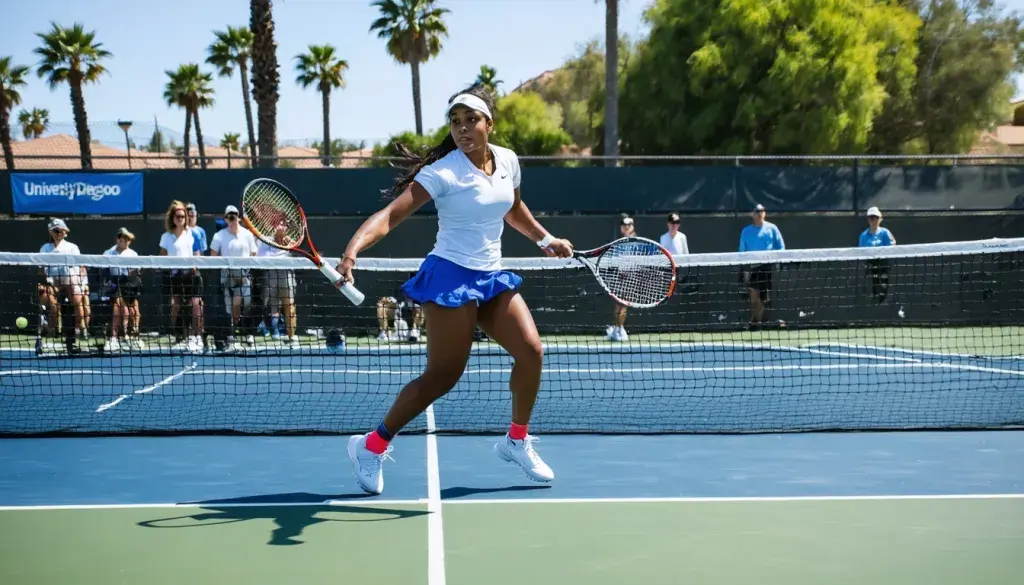 University of San Diego Women Edge Rice 4-3 in Vital Afternoon Contest