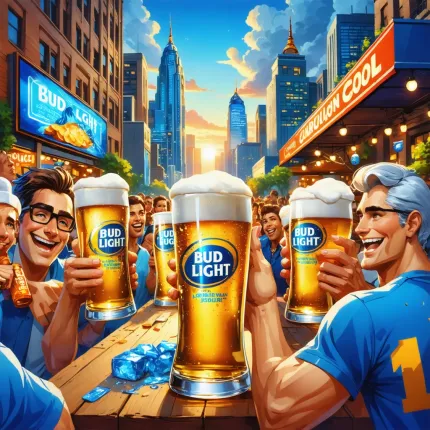 Bud Light’s Cartoon Cool: Playful Beer Ads